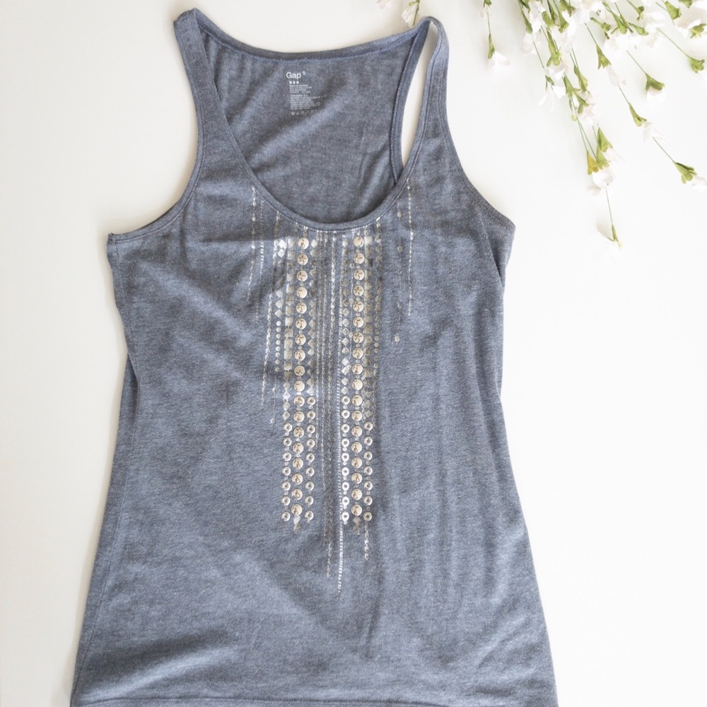 New item! GAP tank with metal hardware accents